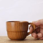 idee per decorazioni di tazze di legno