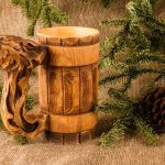 idee di design per tazze di legno
