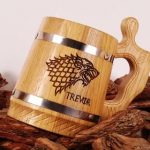 tipi di design di tazze di legno