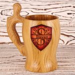 foto di tazza di legno