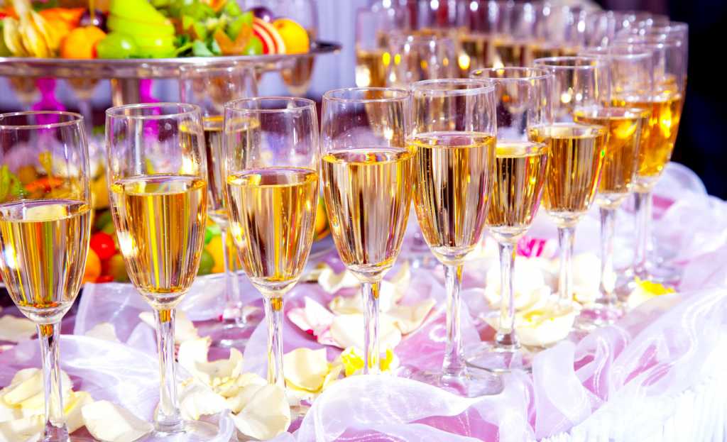 bicchieri di champagne
