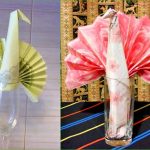 come piegare i tovaglioli in modo bello con foto decorative