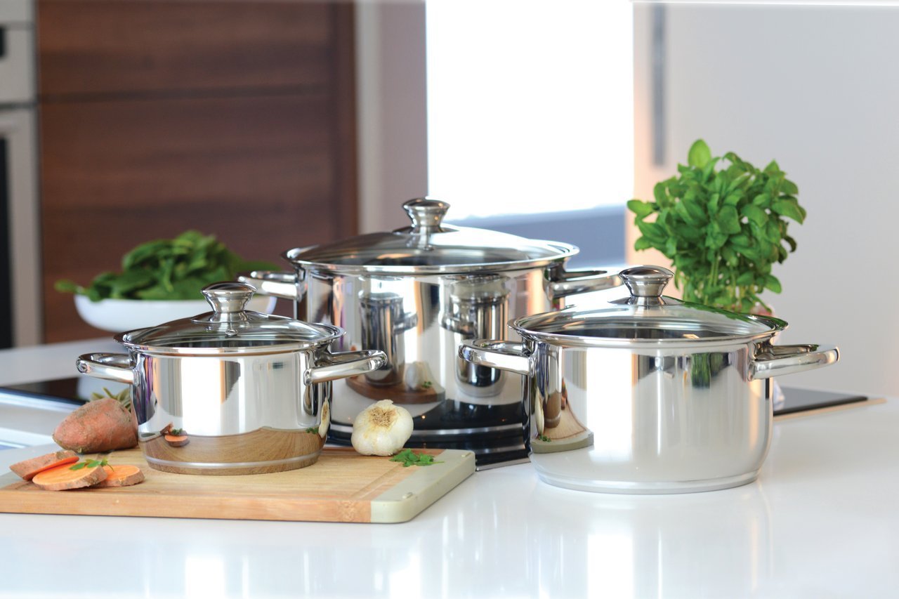 pentole in acciaio inox