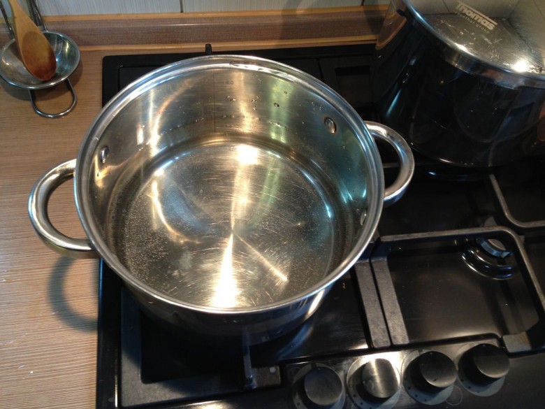 pentola in acciaio inox
