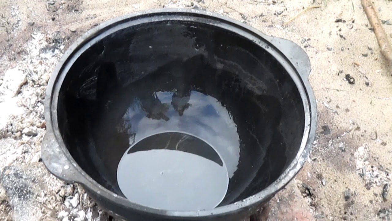 calderone con olio