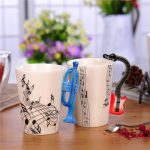 tazze in ceramica con foto decorative