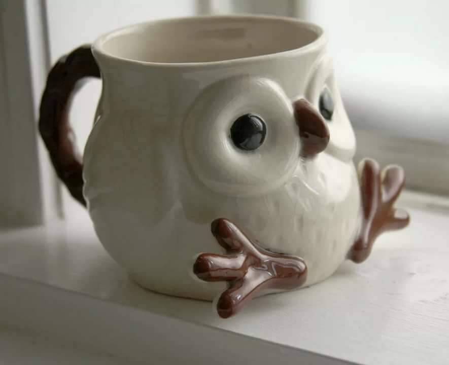 tazza gufo