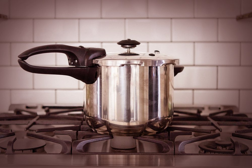 pentola a pressione da cucina