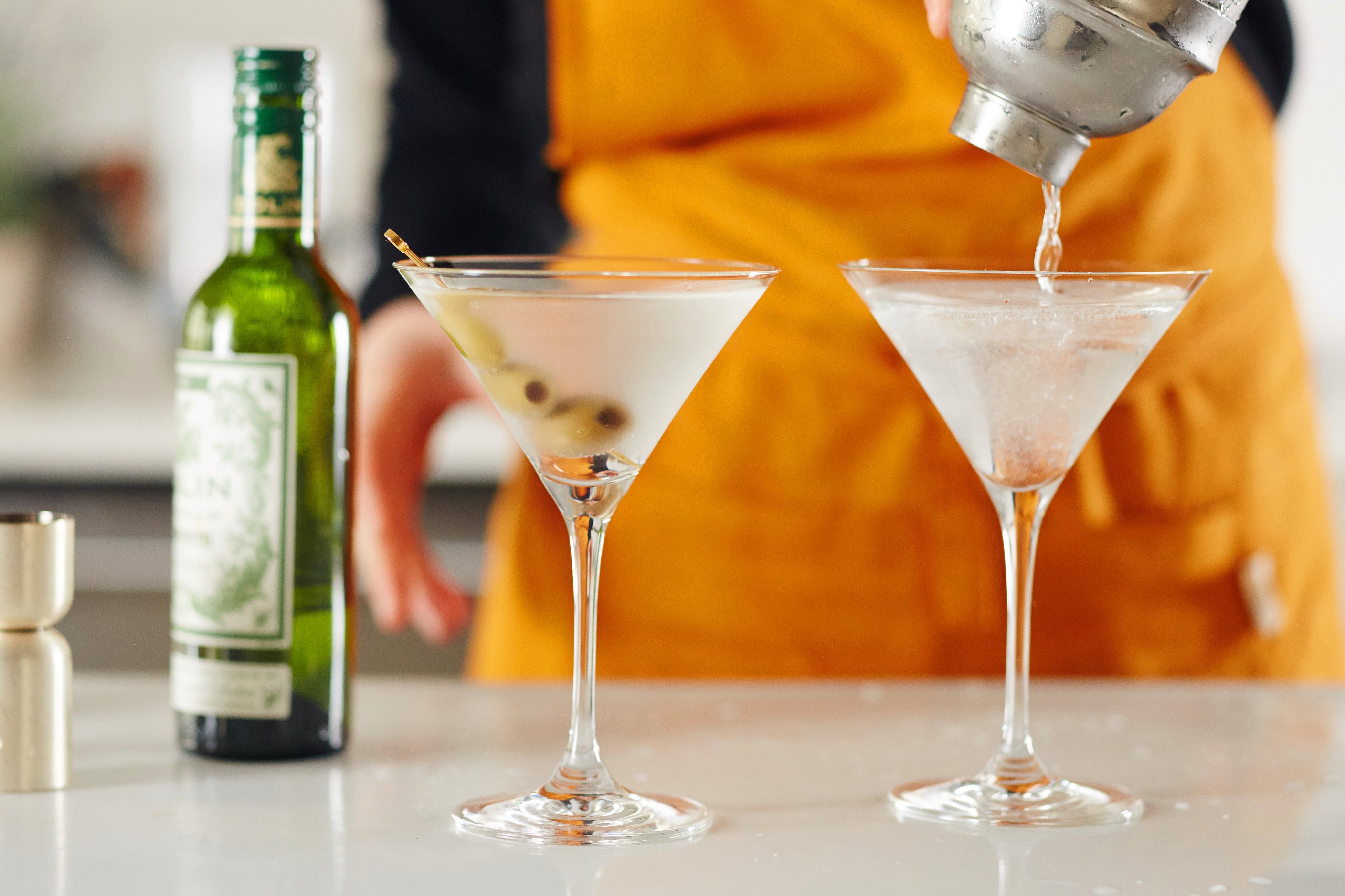 Martini con olive