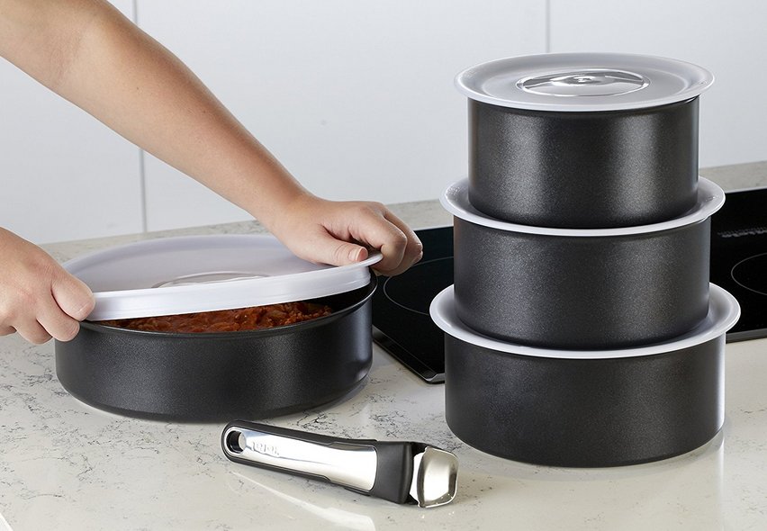 Set di coperchi in plastica Ingenio Tefal