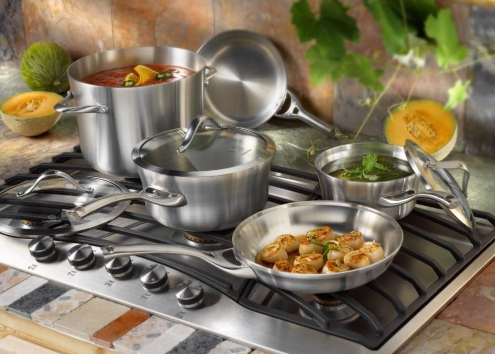 utensili da cucina in acciaio inossidabile