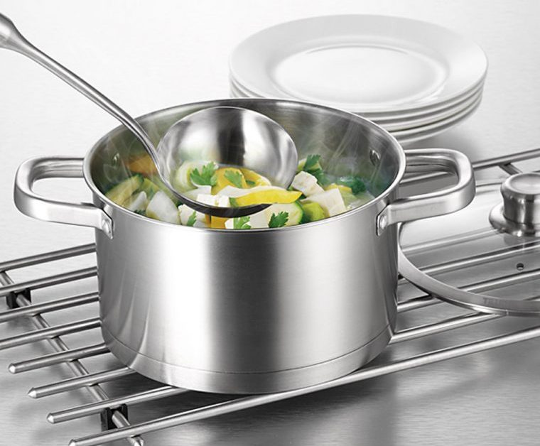 pentola in acciaio inox