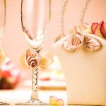 idee di design per bicchieri per decorazioni da matrimonio
