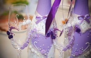Decorazioni in vetro per matrimoni fai da te