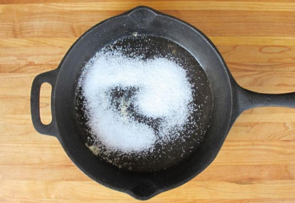 calcinazione con sale