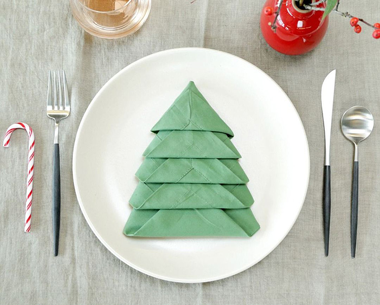 tovagliolo dell'albero di Natale