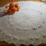 idee per decorazioni con tovaglioli lavorati a maglia