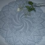 foto di disegno di lavoro a maglia di tovaglioli