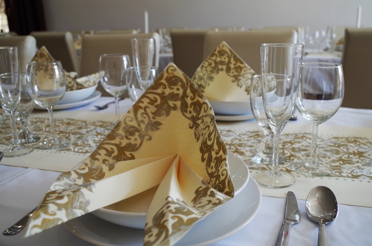 tovaglioli per una tavola festiva