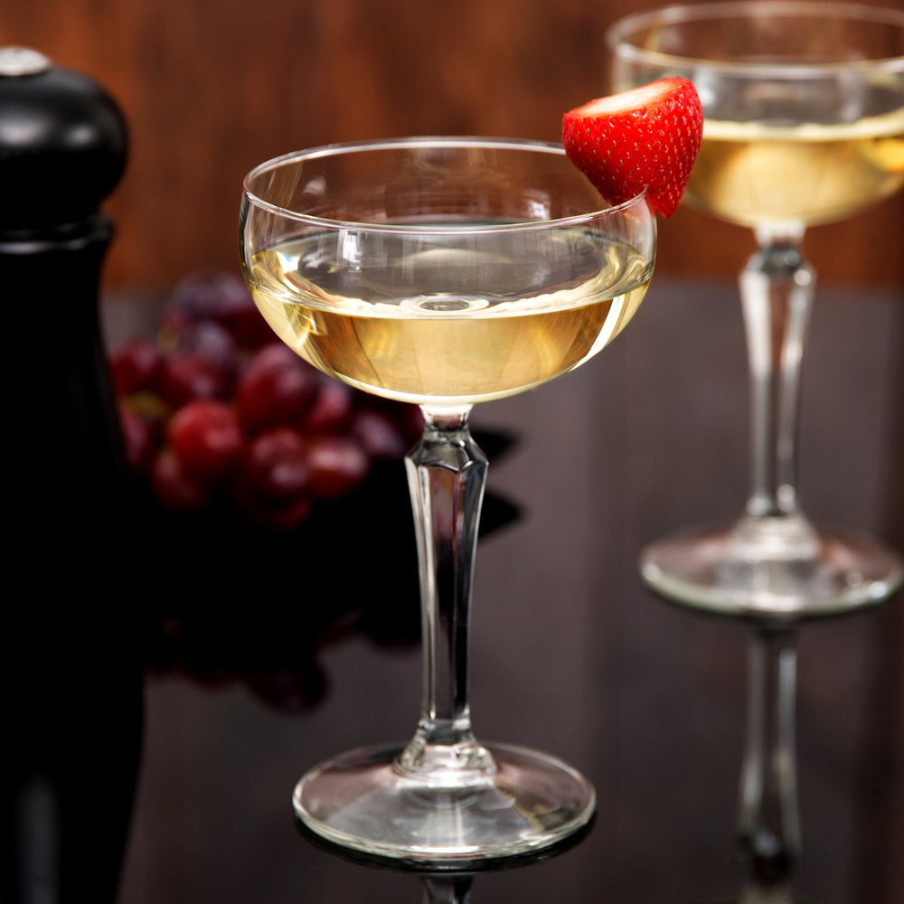champagne in piattini