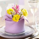 Serviettenfalten zum Servieren Ideen Arten