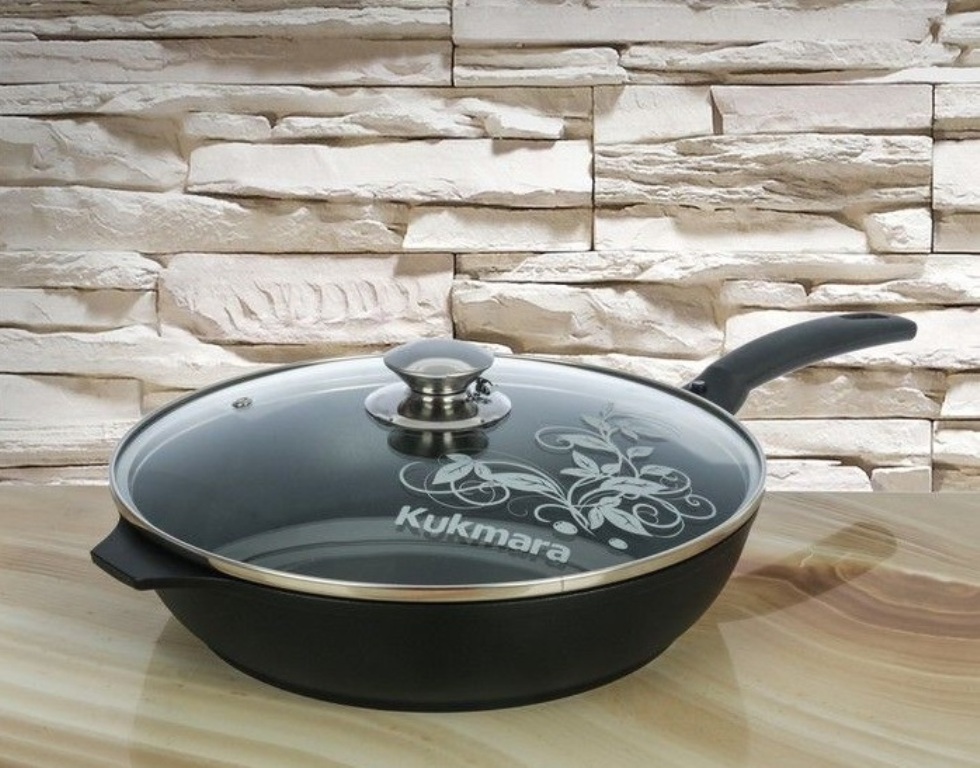 Padella Kukmara con coperchio