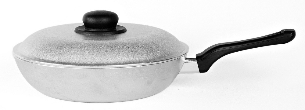padella in alluminio pressofuso
