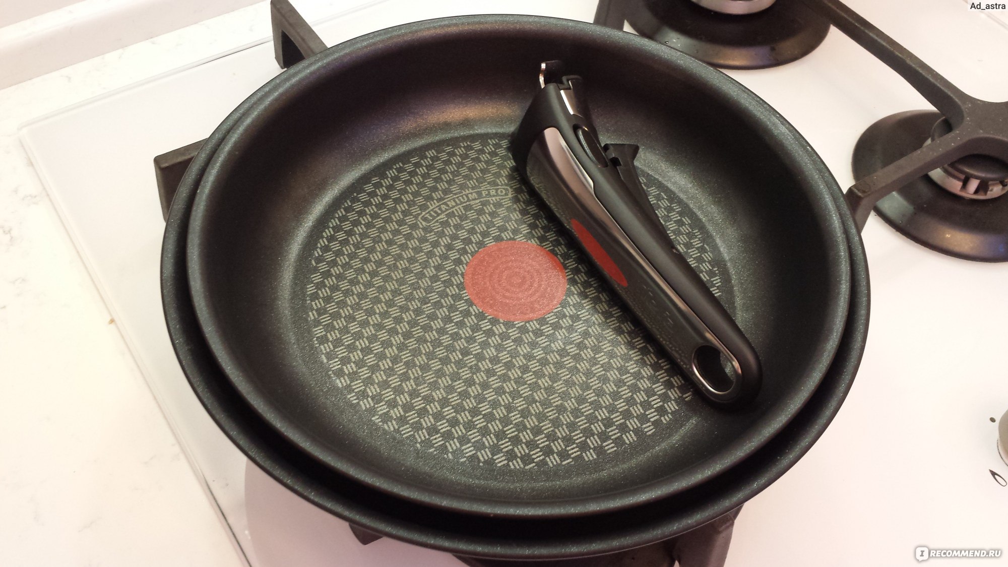 Padelle Tefal con manico rimovibile