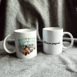 sublimazione su tazze decorazione foto