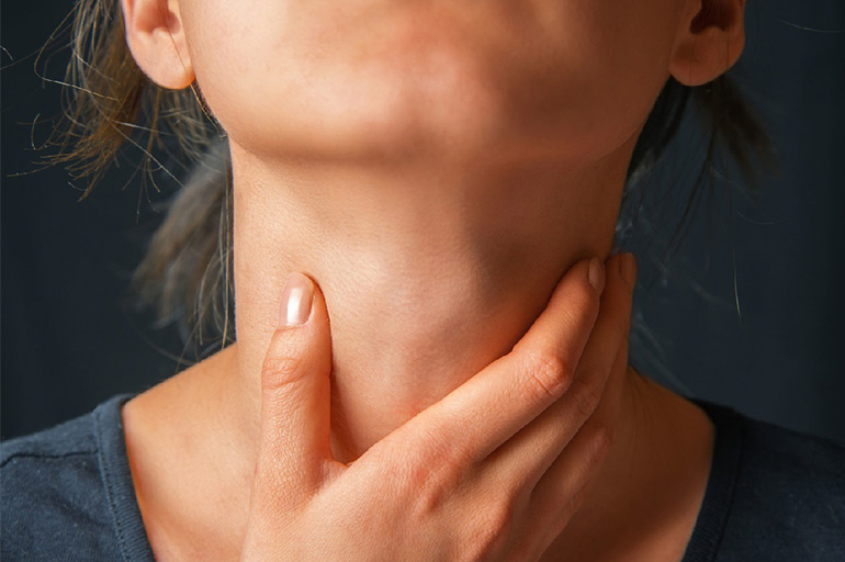 Ustione della mucosa della laringe
